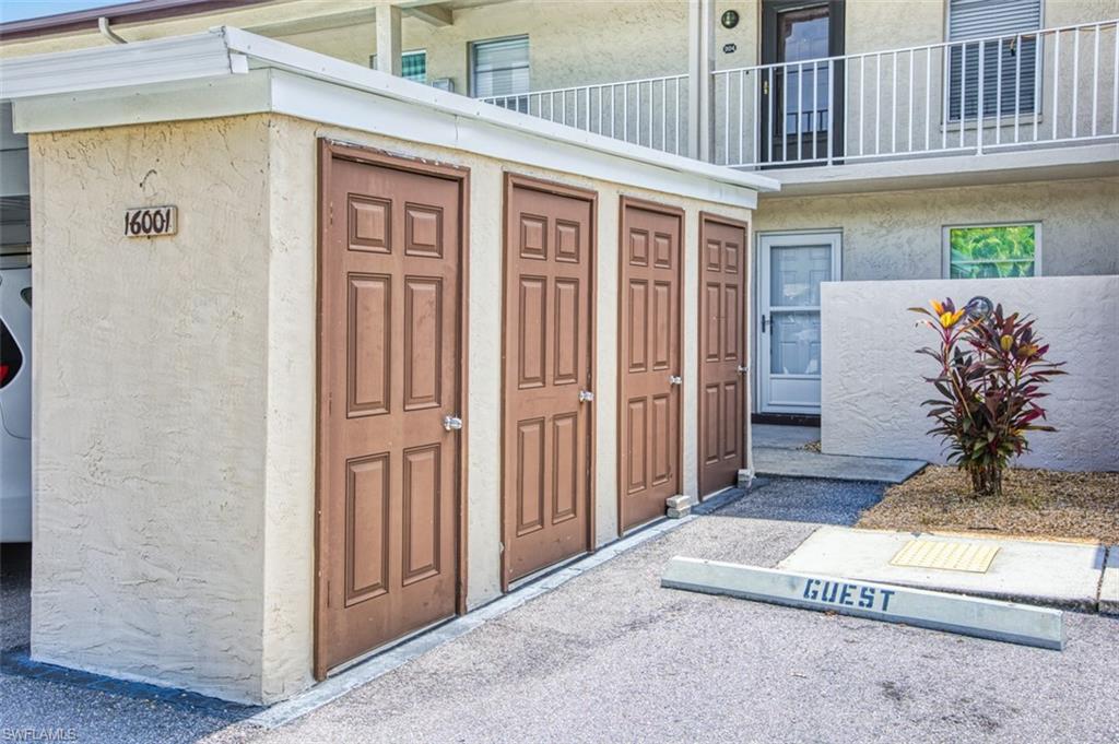 View of exterior storage