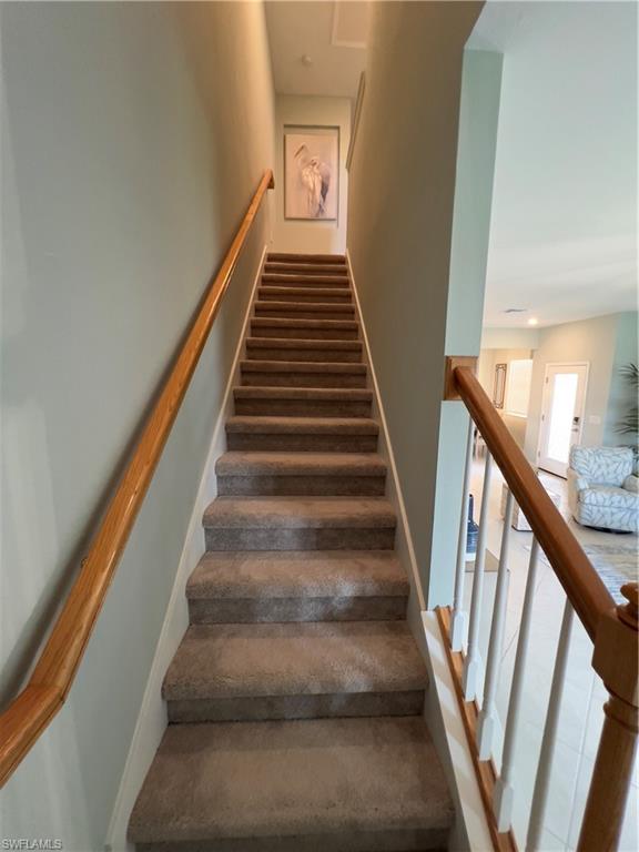 View of staircase