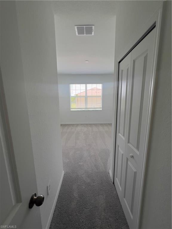 Corridor with carpet