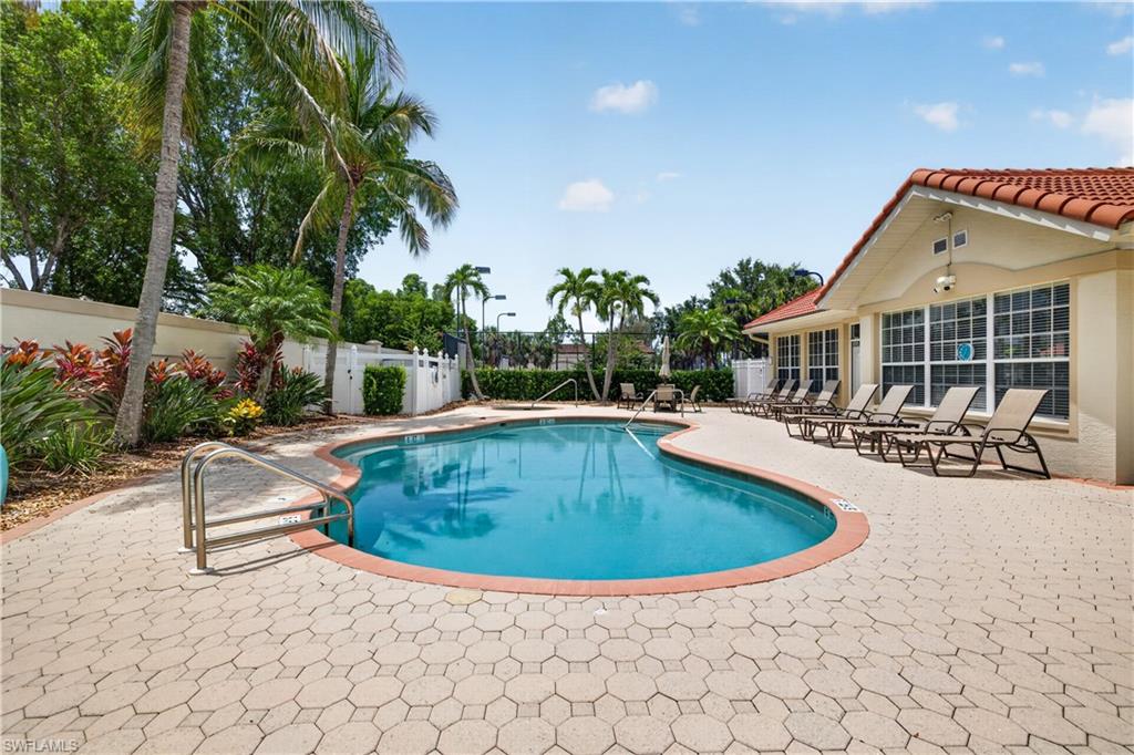 Community pool area