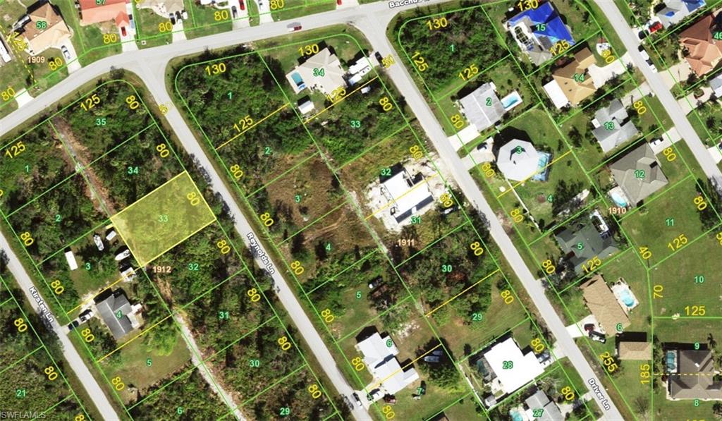 Plat Map. Illustrating lot boundaries and dimensions for the property