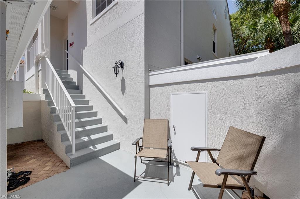 PATIO AND STORAGE SPACE