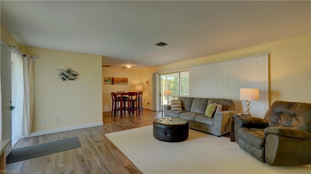 View towards dining area