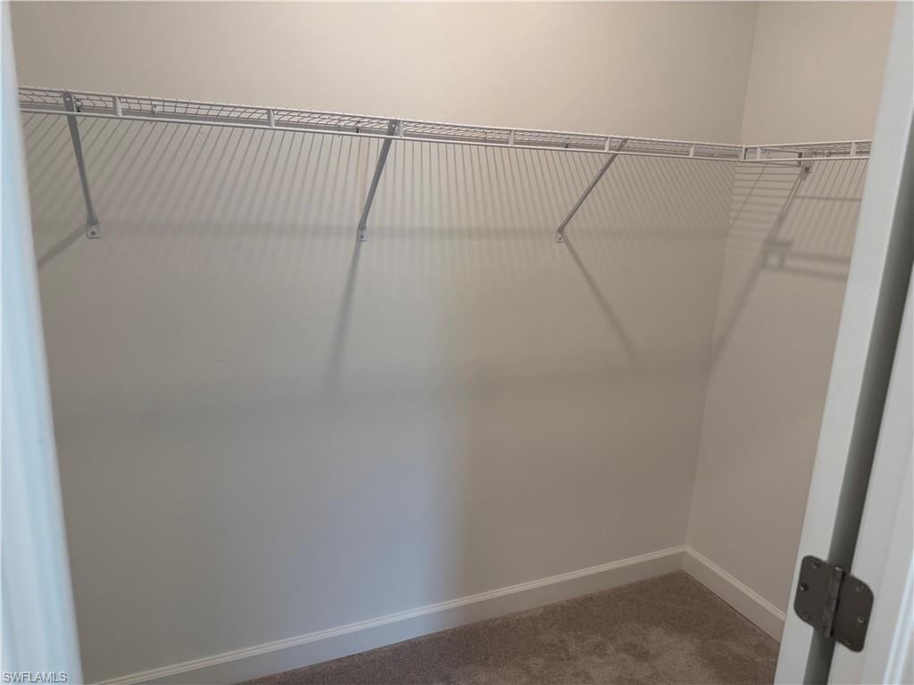 Primary walk-in closet