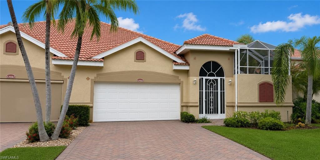 Enter the front door to your private courtyard.