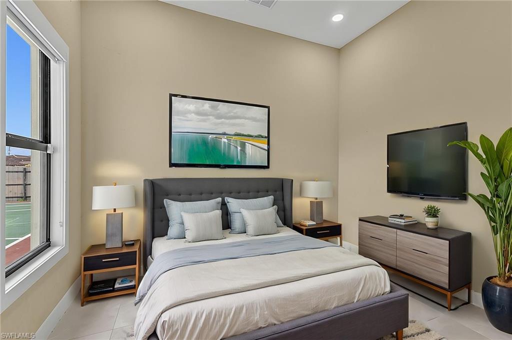 Virtually Staged Bedroom