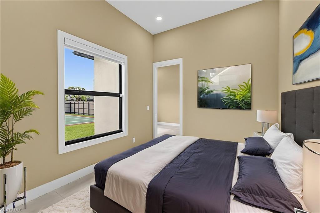 Virtually Staged Bedroom