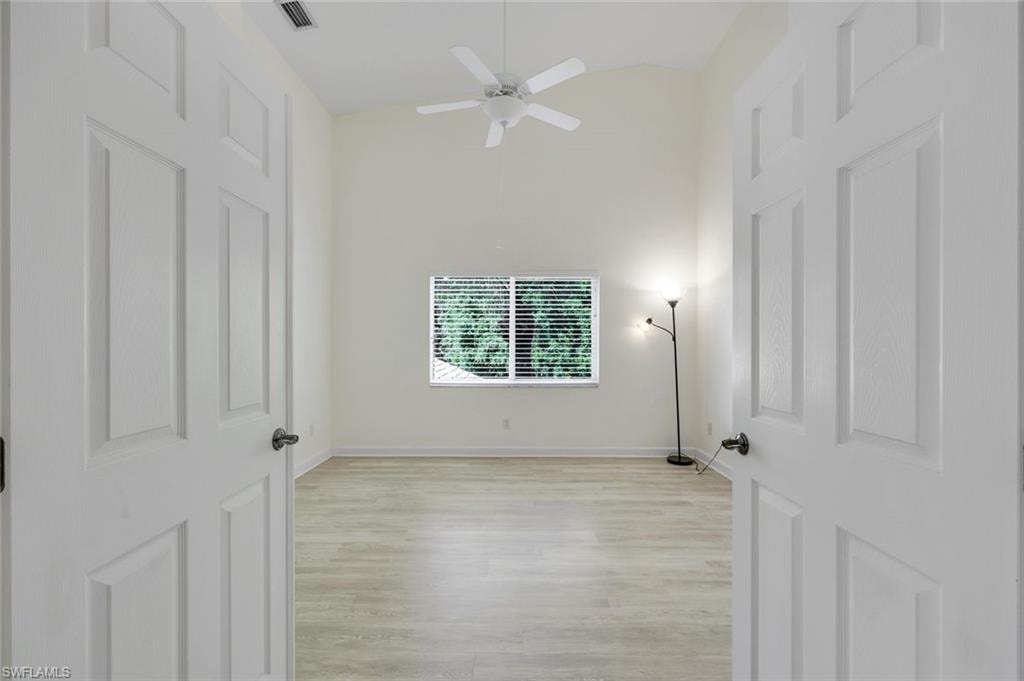 MIDDLE BEDROOM, BR #2 WITH A SLIDING WINDOW