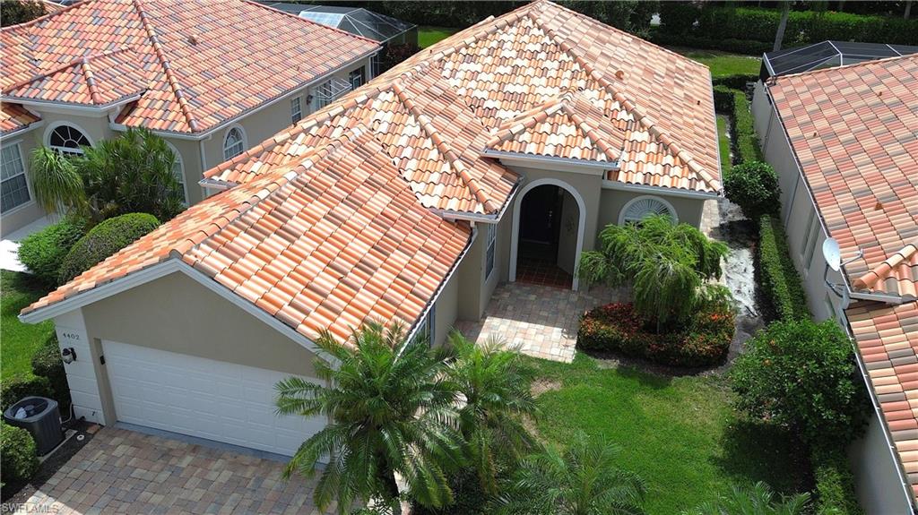 4402 Novato Court in Village Walk offers 3 bedrooms, a den, 2 full baths and a two-car attached garage.