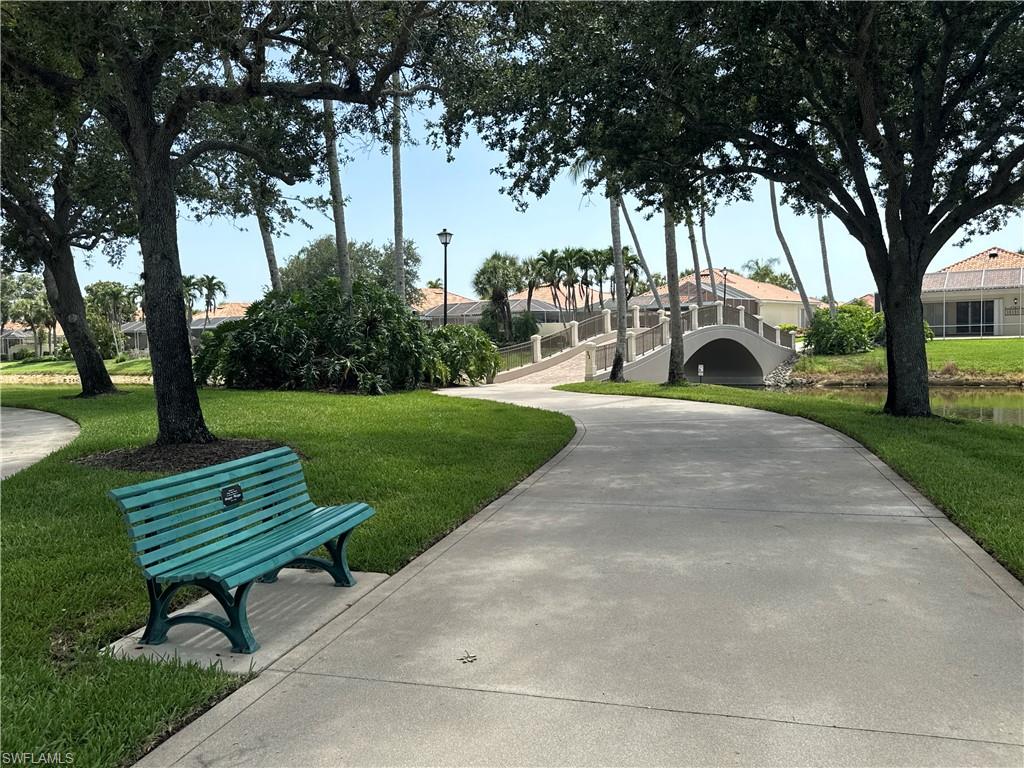 Village Walk has beautiful lakes, walk paths and bridges