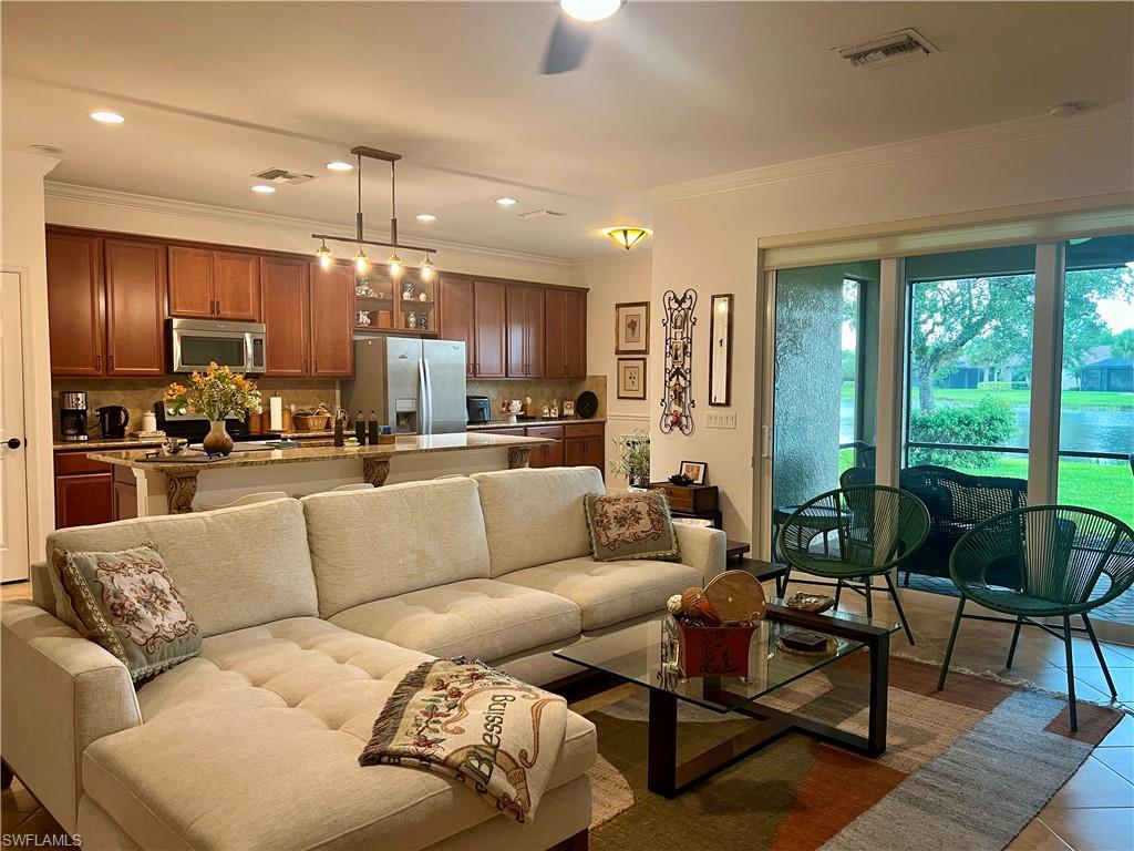 Living Room & Kitchen
