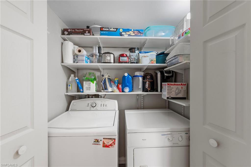 Laundry area