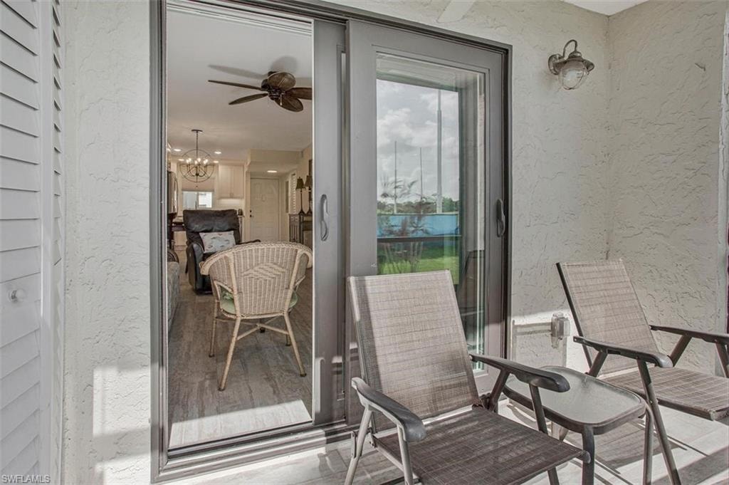 Easy living and relaxing on the lanai  Hurricane windows, door and slider.
