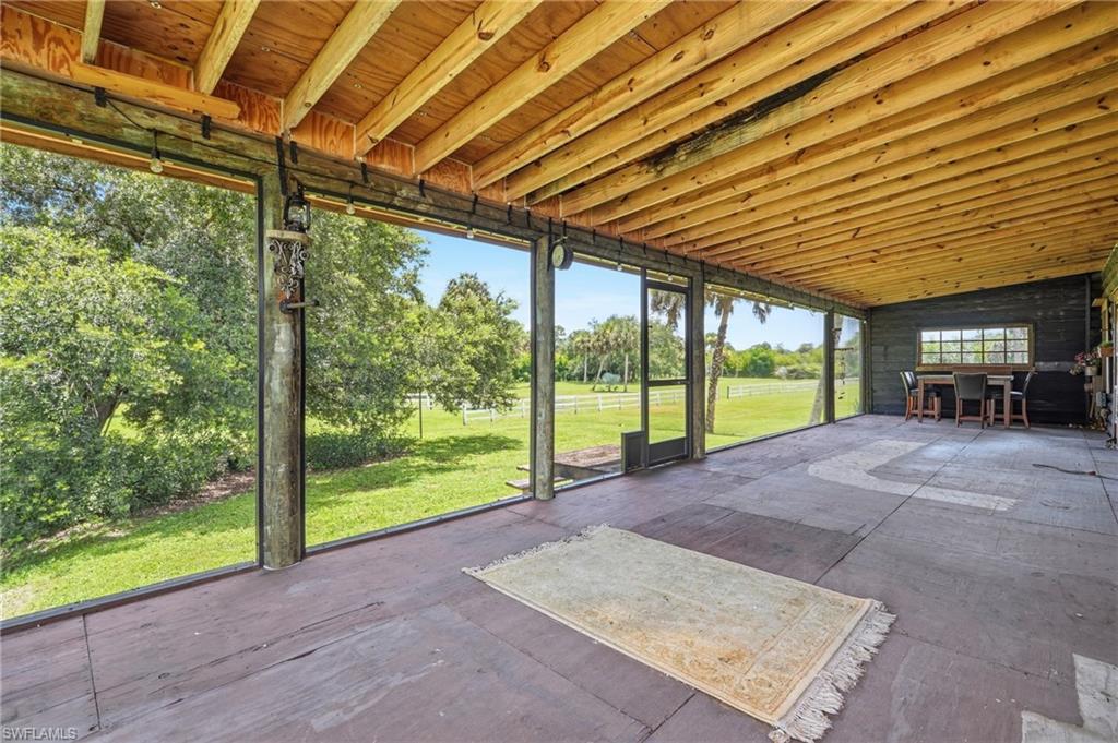 Enclosed Back Porch