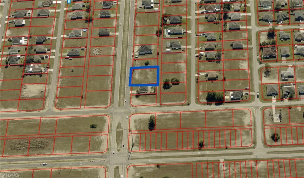 Aerial Map with Parcel Overlay. Illustrating the property's location within the surrounding area and its boundaries