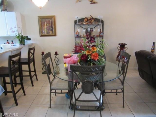 White wall paint with tile flooring