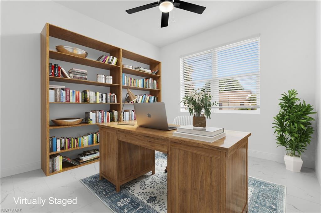 This is a true bedroom staged as an office.