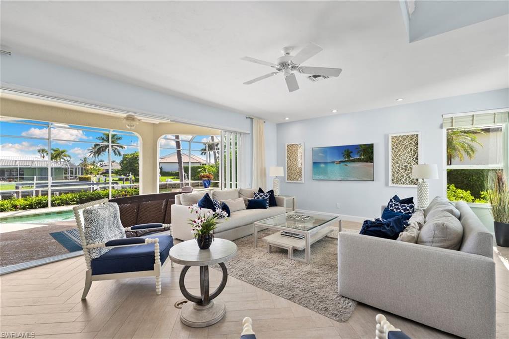 Family room with seamless flow to the lanai!