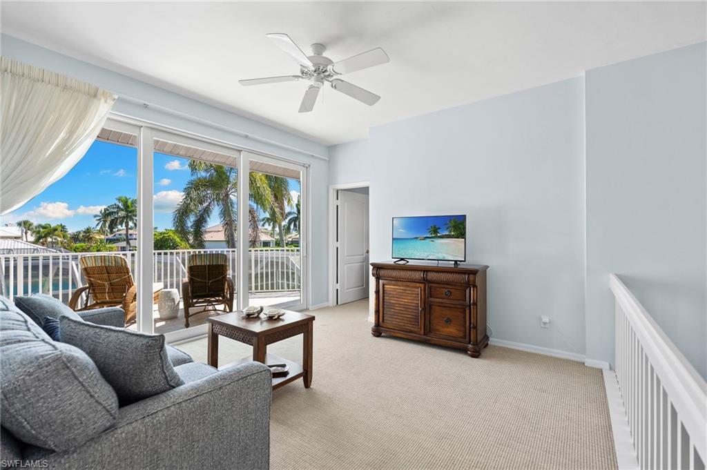 Bonus room overlooking fantastic water views from the second story!