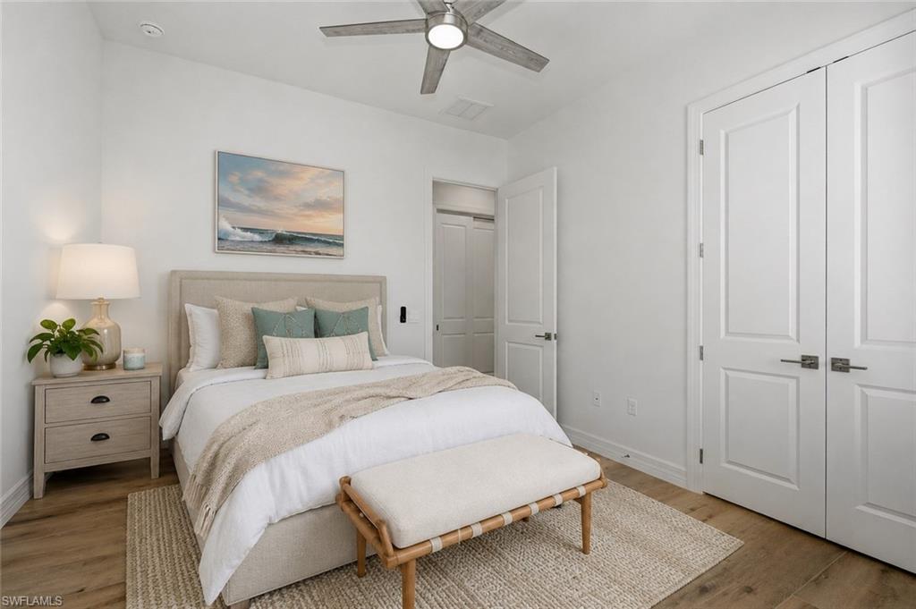 Photo includes Reality Staging to showcase the potential of the guest bedroom. Design services included with purchase!