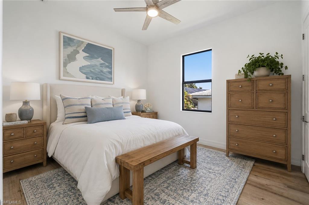 Photo includes Reality Staging to showcase the potential of the guest bedroom. Design services included with purchase!