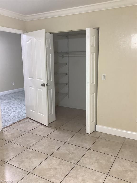 large closet in master bedroom