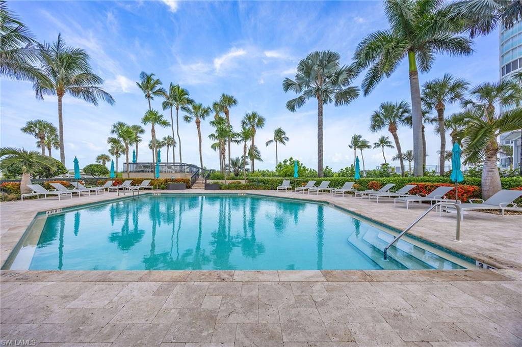 Community Pool. Spa too. Loungers and umbrellas and on out to boardwalk