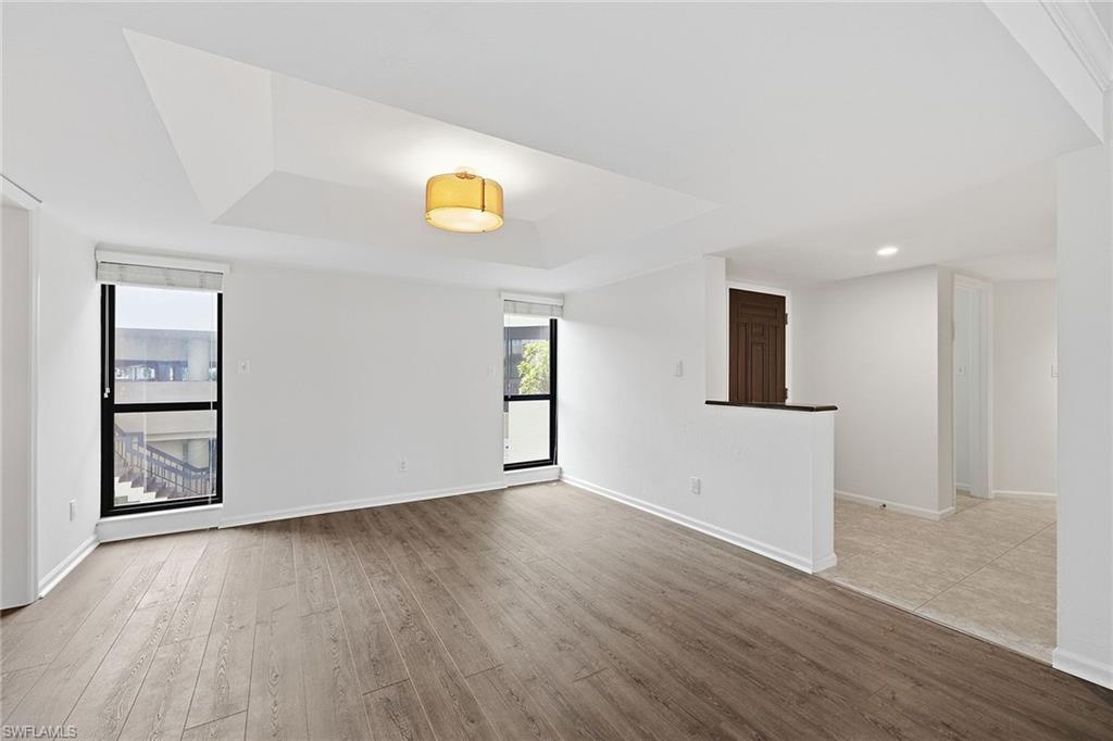 Front Entry into Living Room one end.