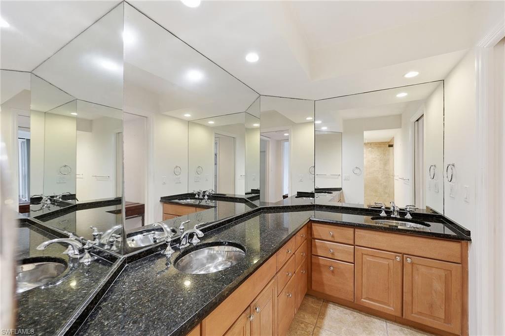 Double sinks.