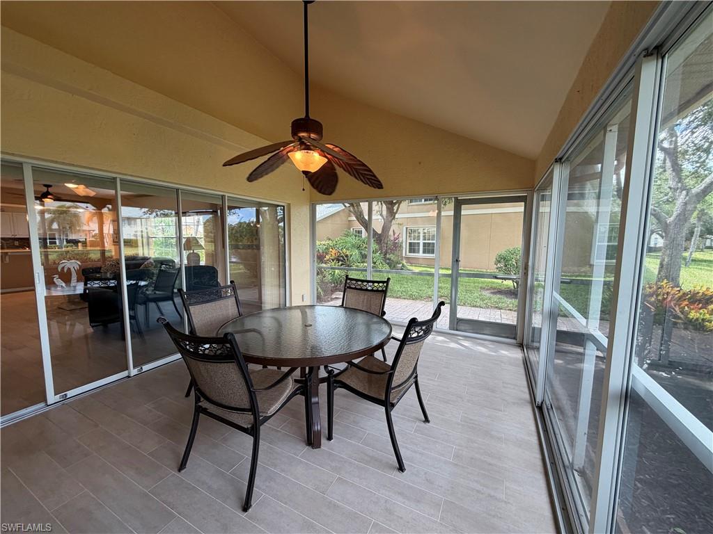 Lanai-overlooking separate Patio