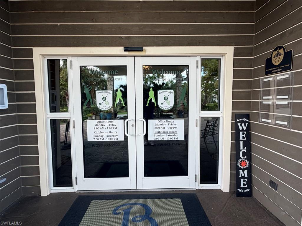 Community Room Entrance