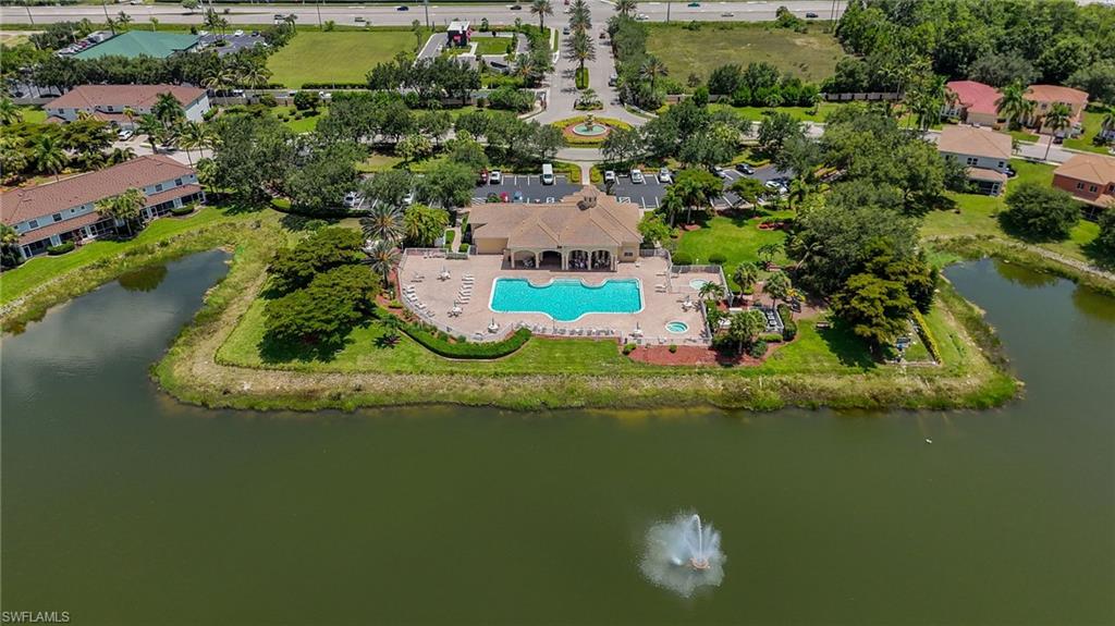 Community pool, spa, clubhouse with fitness center, and play area