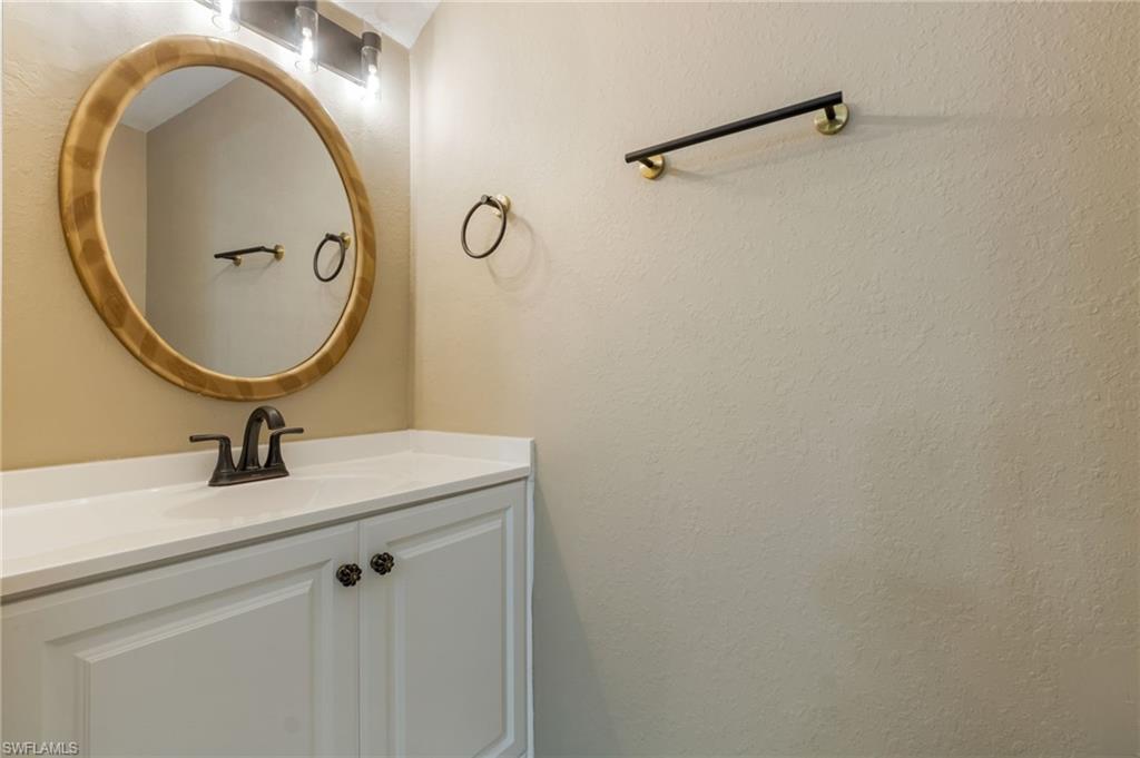 1/2 bathroom downstairs