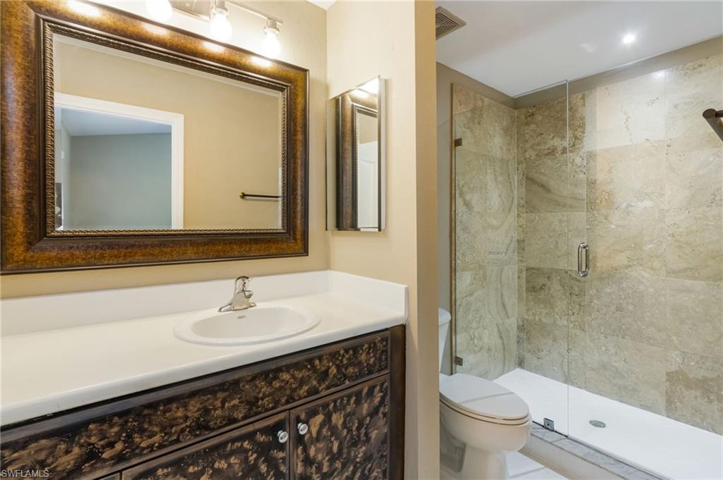 Bathroom off of bedroom 1
