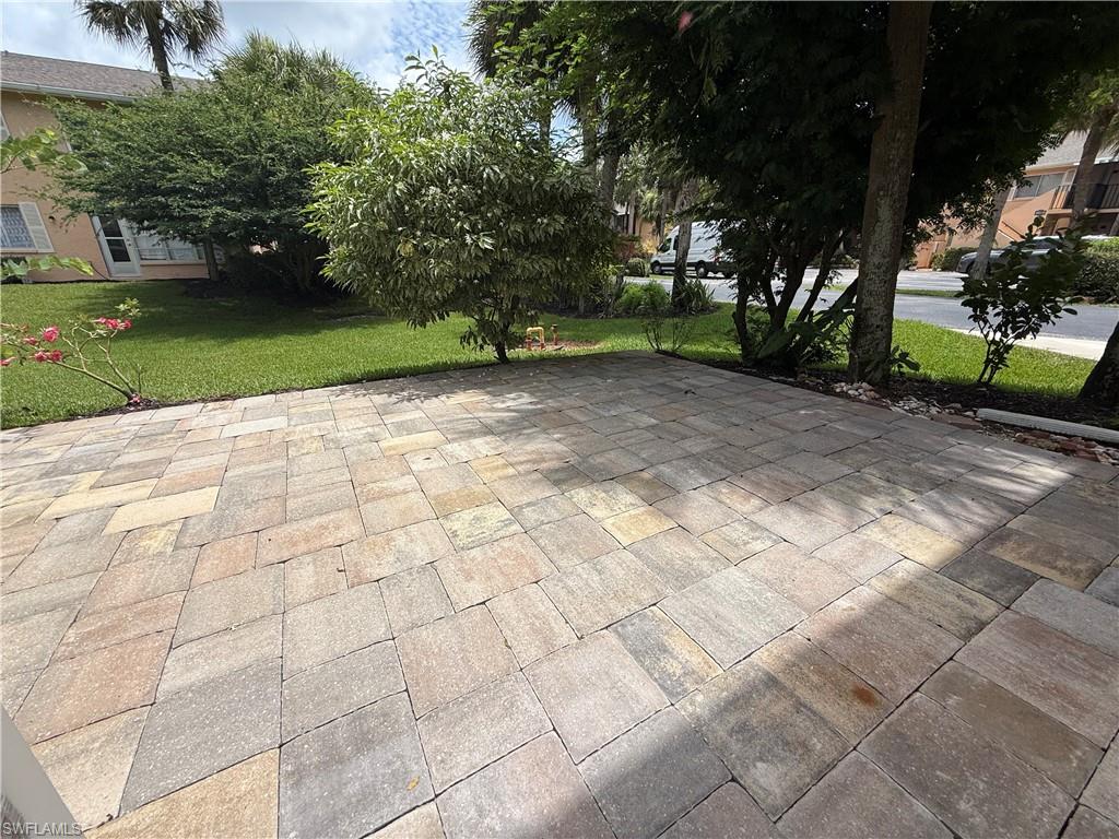 Pavered patio 12' by 16'