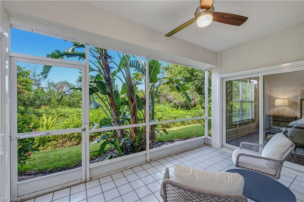 Screened Patio with new impact sliders