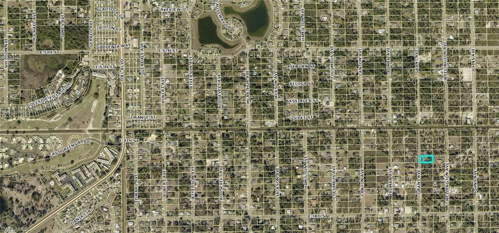 Aerial Map. Presenting the property's geographic context within its surrounding area