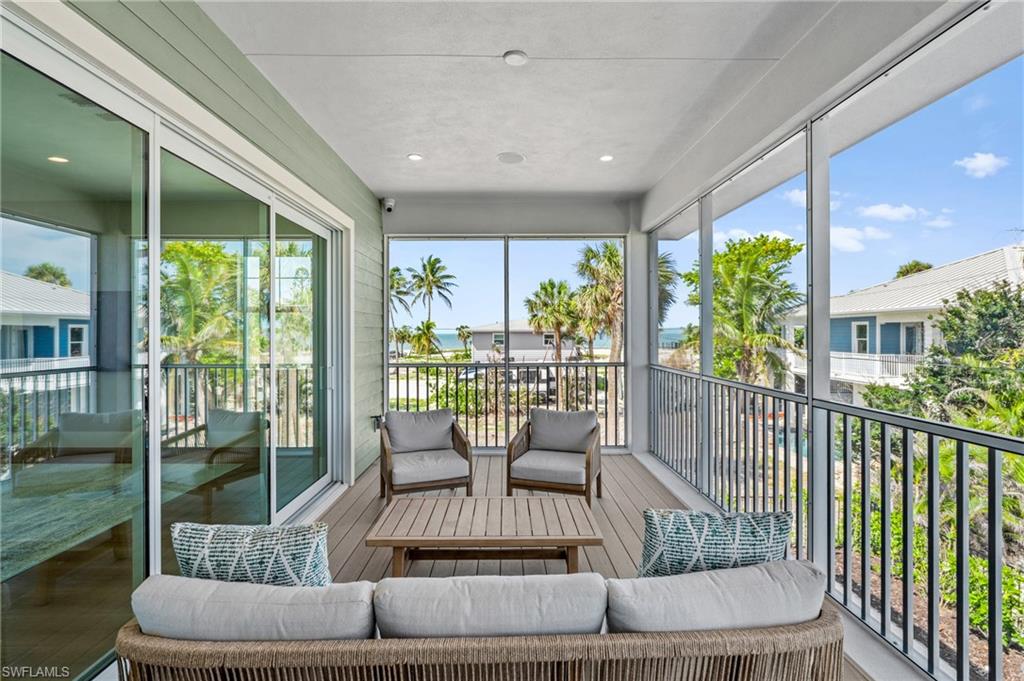 Balcony with views of Gulf. virtually edited photo