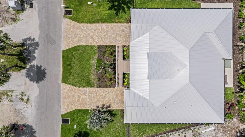 Birds eye view of property. virtually edited photo