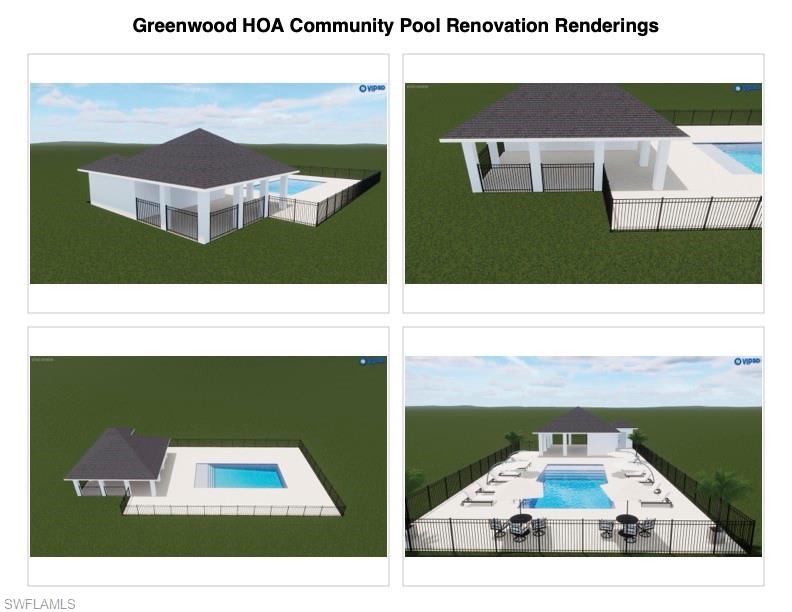 LOCATED IMMEDIATELY IN FRONT OF NEW HOA POOL COMING IN 2026! STEPS TO GORGEOUS POOL WITHOUT MAINTENANCE OF A PRIVATE POOL! PHOTO USED IS A POSSIBLE RENDERING OF POOL, IS NOT MEANT TO BE TO SCALE & ACCURACY WITH SIZE OR SPECS & IS SUBJECT TO VERIFICATION & CHANGE.
