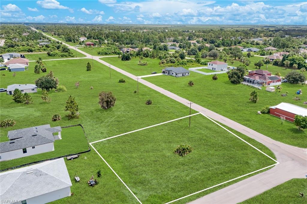 Cleared, level building lot with street frontage