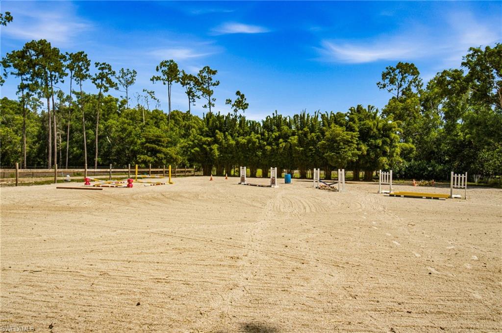 The custom horse Arena build out is fully irrigated with expansive dimensions of 125‘ x 150‘.