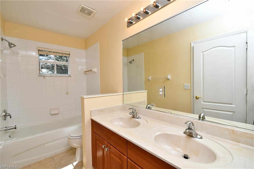 Guest bath.  Also accessible from the den