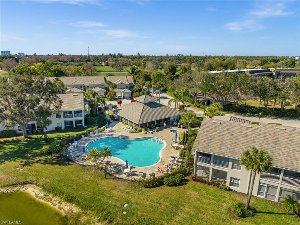 Active lifestyle amenities including bocce courts and resident social events.
