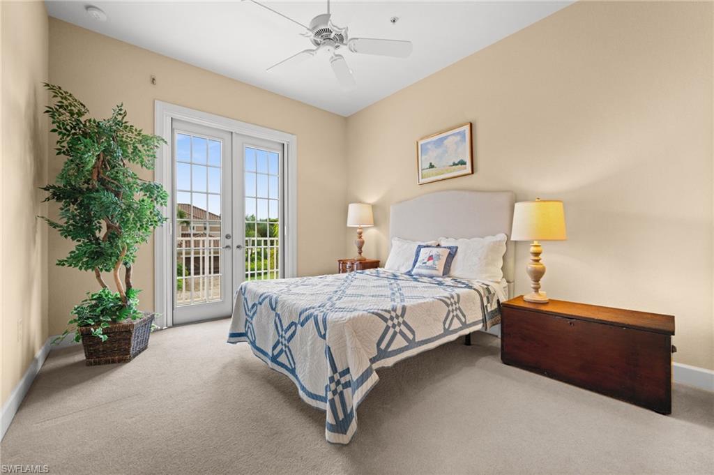 Front Bedroom with Tiled  Patio