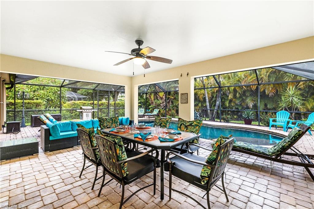 Villa Rita's Dream has a great outdoor living space