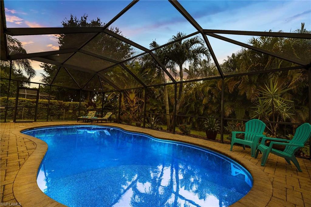 Western exposure means you can watch the sunsets while hanging out poolside