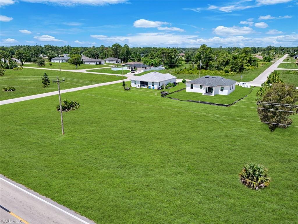 Expansive green lot featuring a clear, level terrain