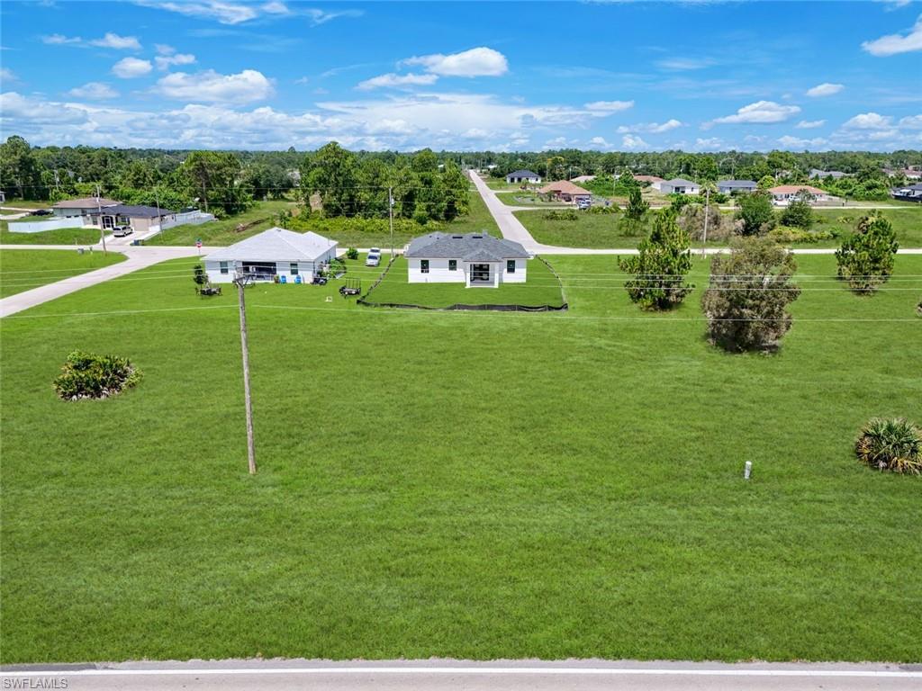 Expansive green lot