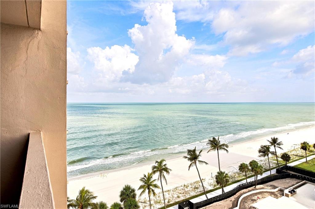 beautiful Gulf beaches and the private 1.3 mile promenade for Park Shore residents right outside the back door.